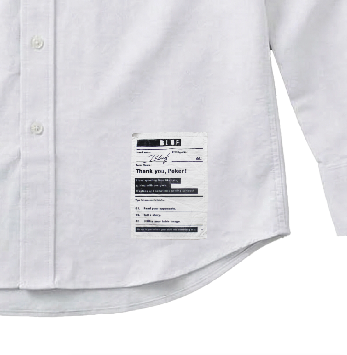 PATCH＆TAG_-OXFORD SHIRT