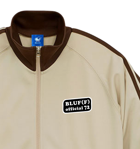 BEIGE＆BROWN　72PATCH_TRACK JACKET