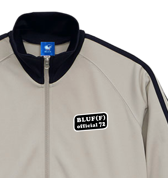 GRAY＆NAVY　72PATCH_TRACK JACKET