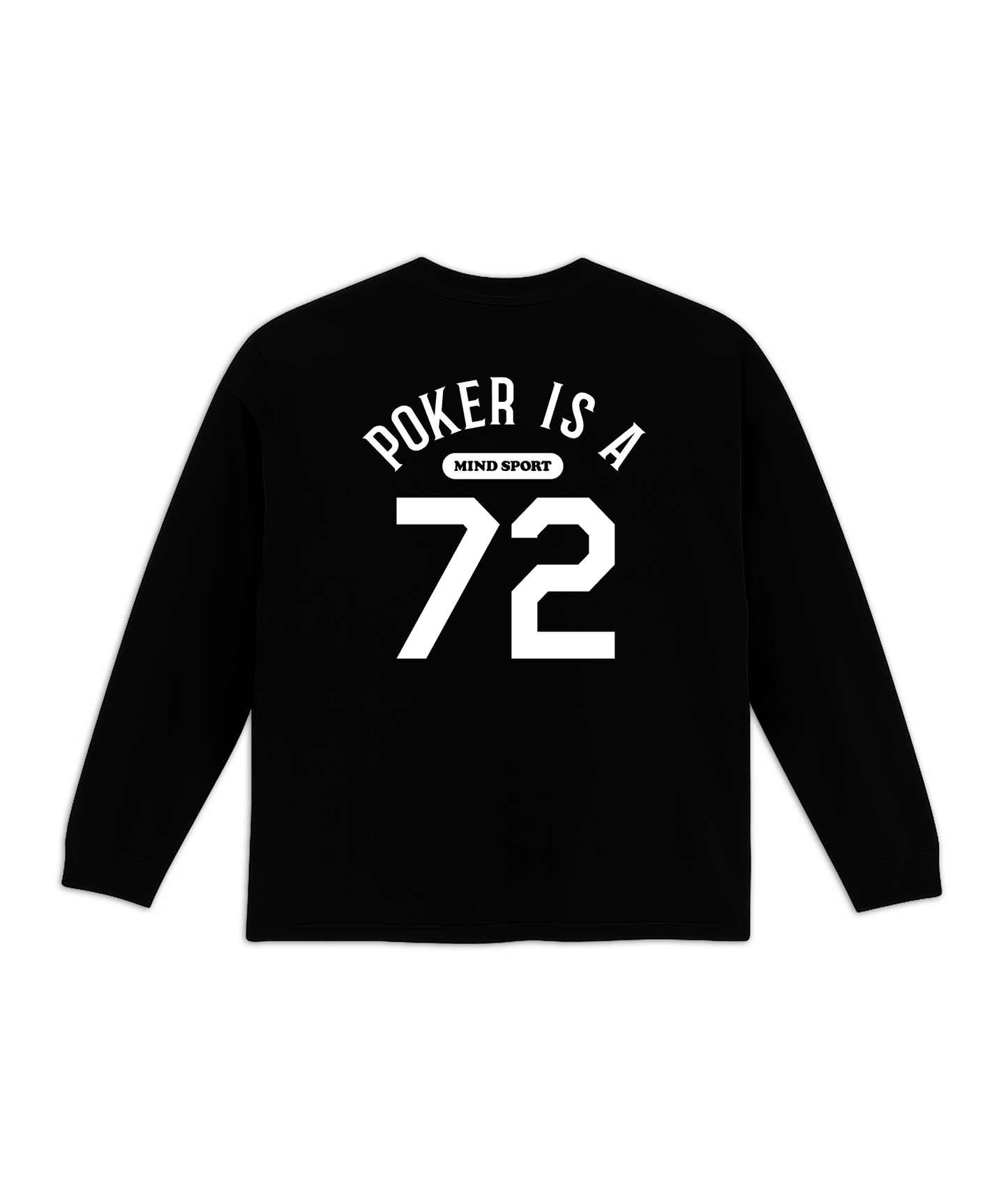 72 college  Back Design__LONG-SLEEVE T-SHIRT