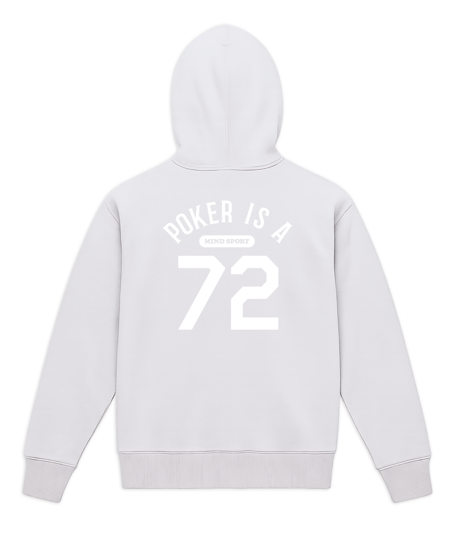 72 college  Back Design_ZIP-UP HOODIE