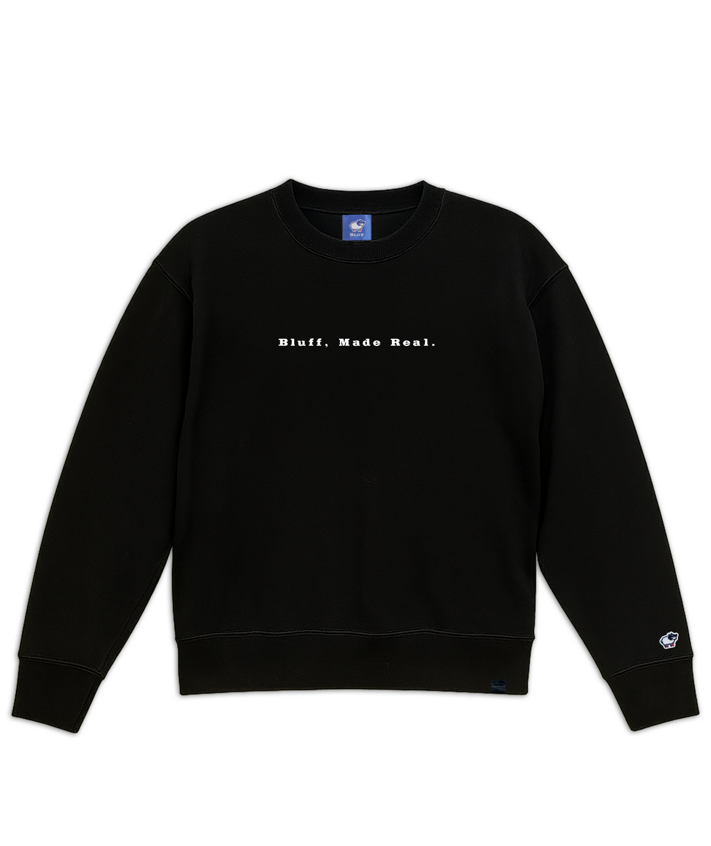 Bluff Made Real chest Design_SWEAT
