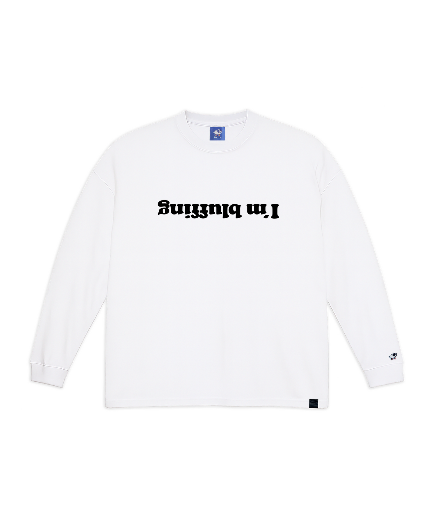 I'm bluffing flip  Design_LONG-SLEEVE T-SHIRT