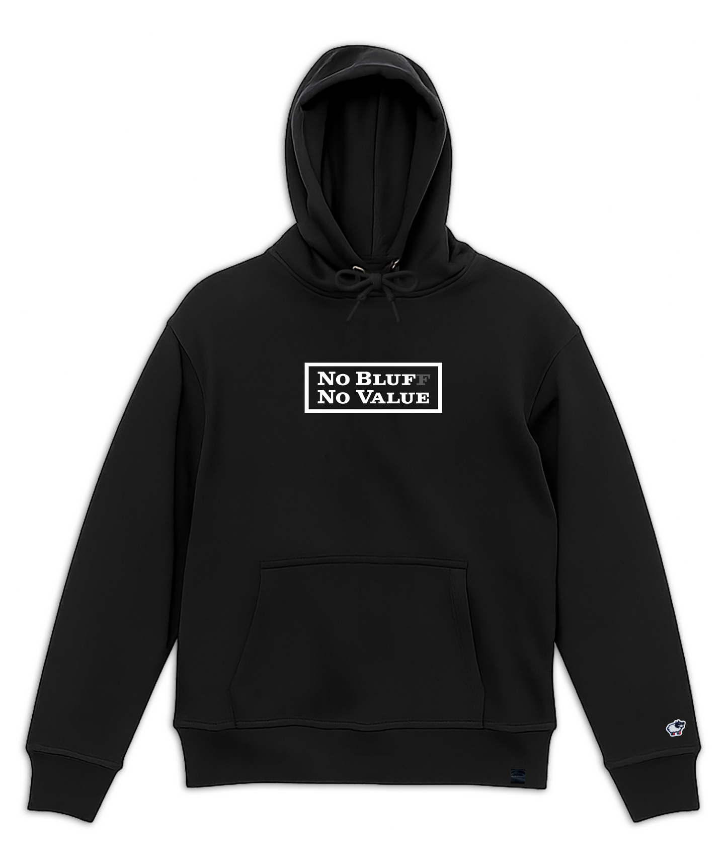 No Bluff No Value BOX LOGO_HOODIE