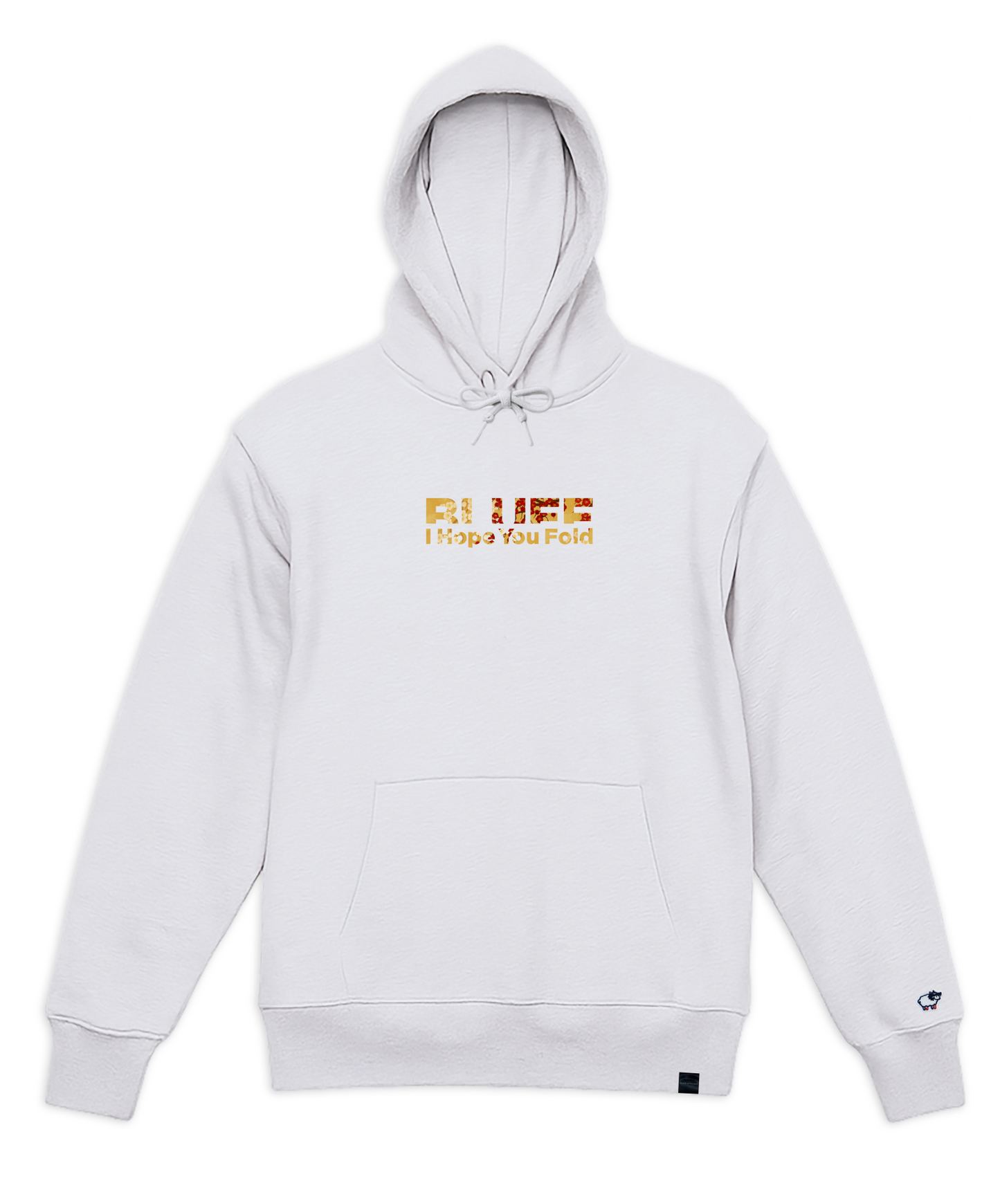 I HOPE YOU FOLD＆GOLD BLUFF_HOODIE