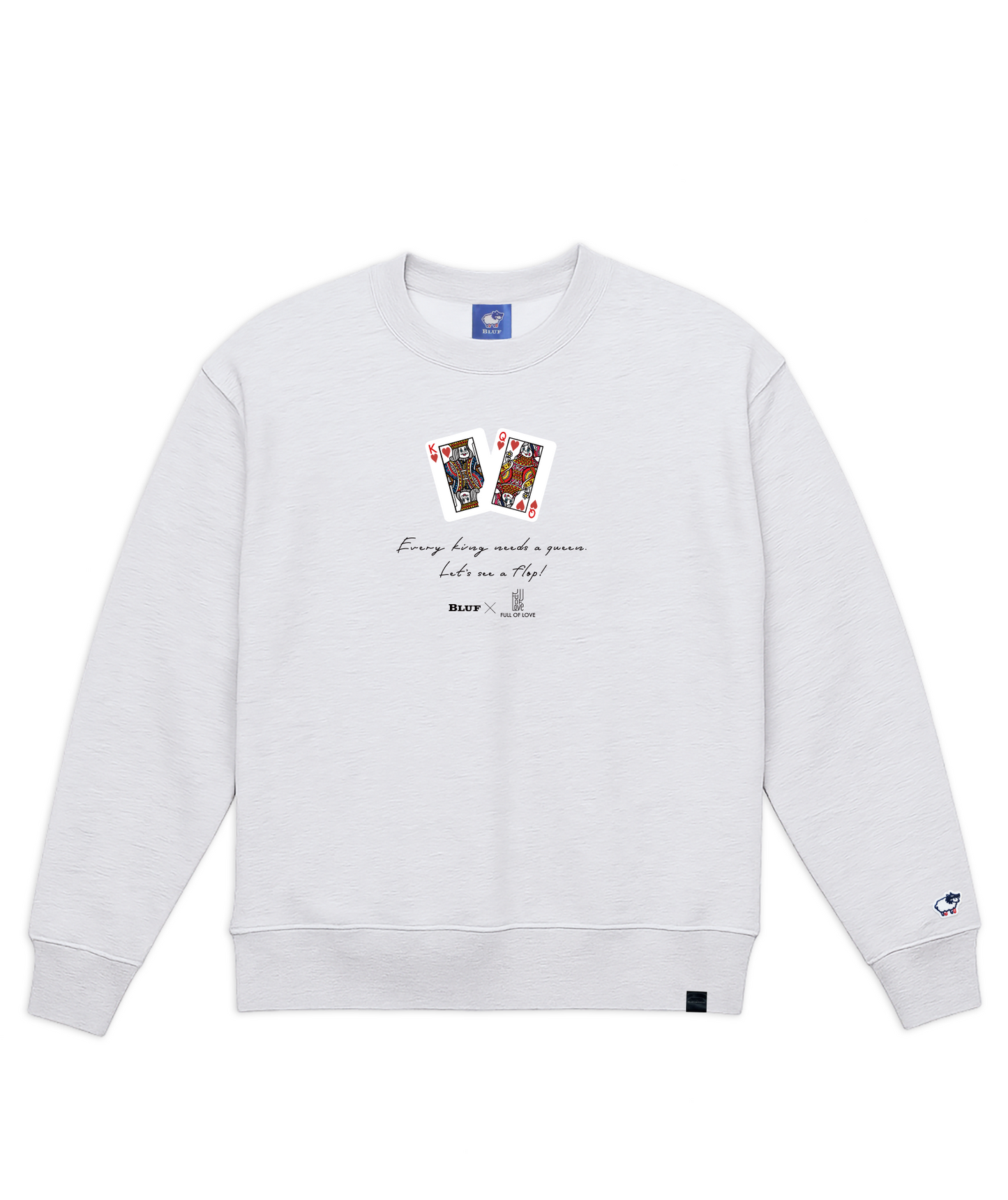 KING＆QUEEN❤️❤️ ✖️ FULL OF LOVE Collaboration_SWEAT  A Design