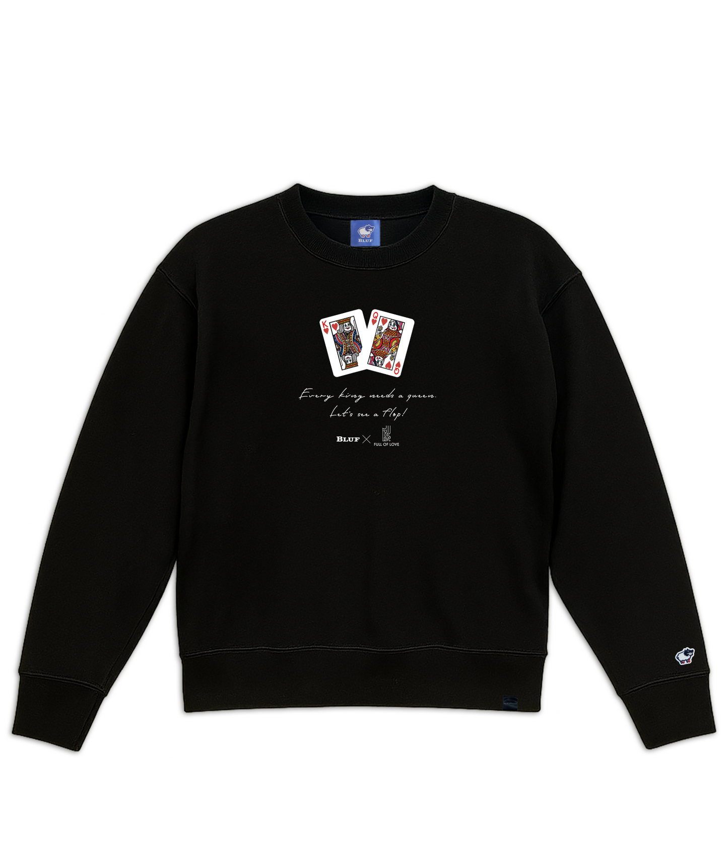 KING＆QUEEN❤️❤️ ✖️ FULL OF LOVE Collaboration_SWEAT  A Design