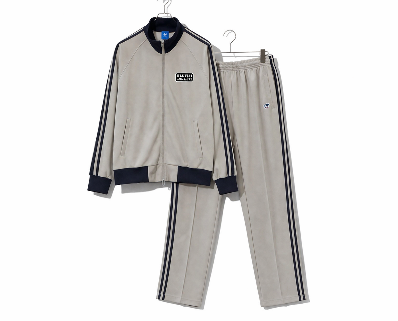 GRAY＆NAVY　72PATCH_TRACK JACKET