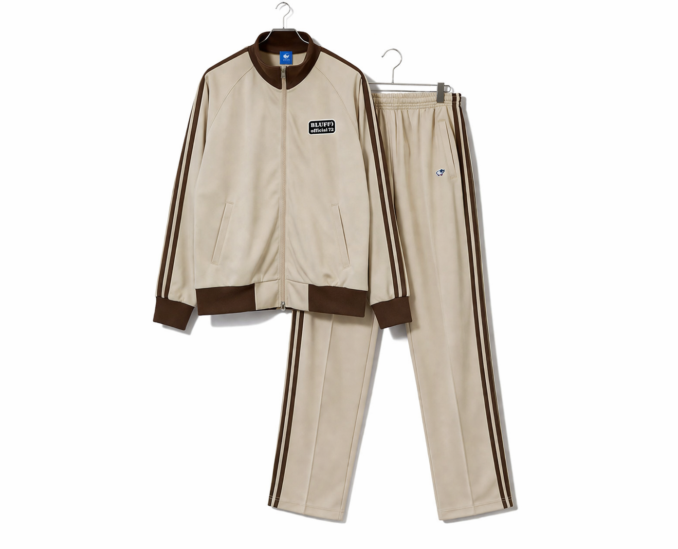 BEIGE＆BROWN　72PATCH_TRACK JACKET