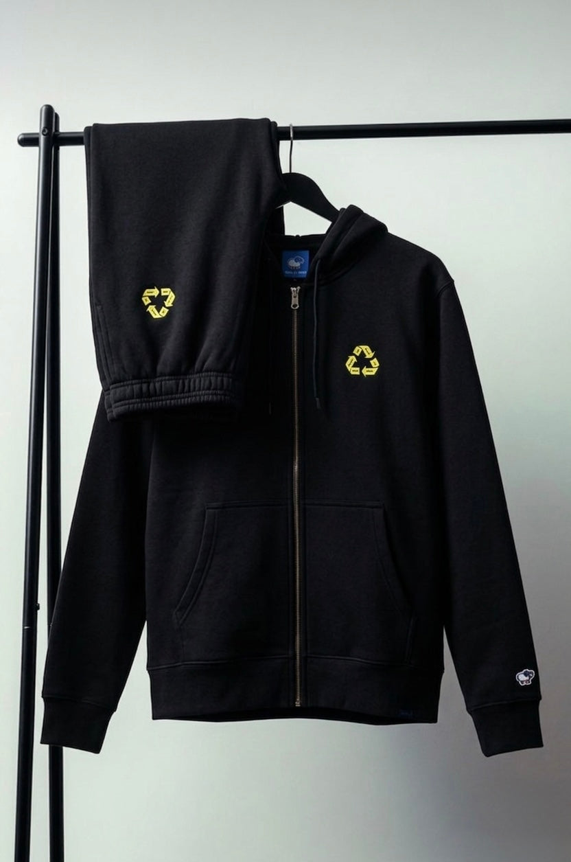 Poker CYCLE  Yellow color Design_SWEATPANTS