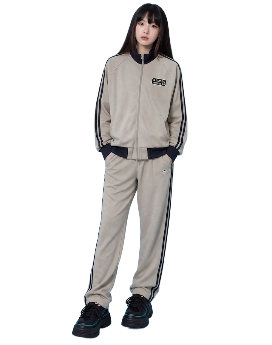 GRAY＆NAVY　72PATCH_TRACK JACKET