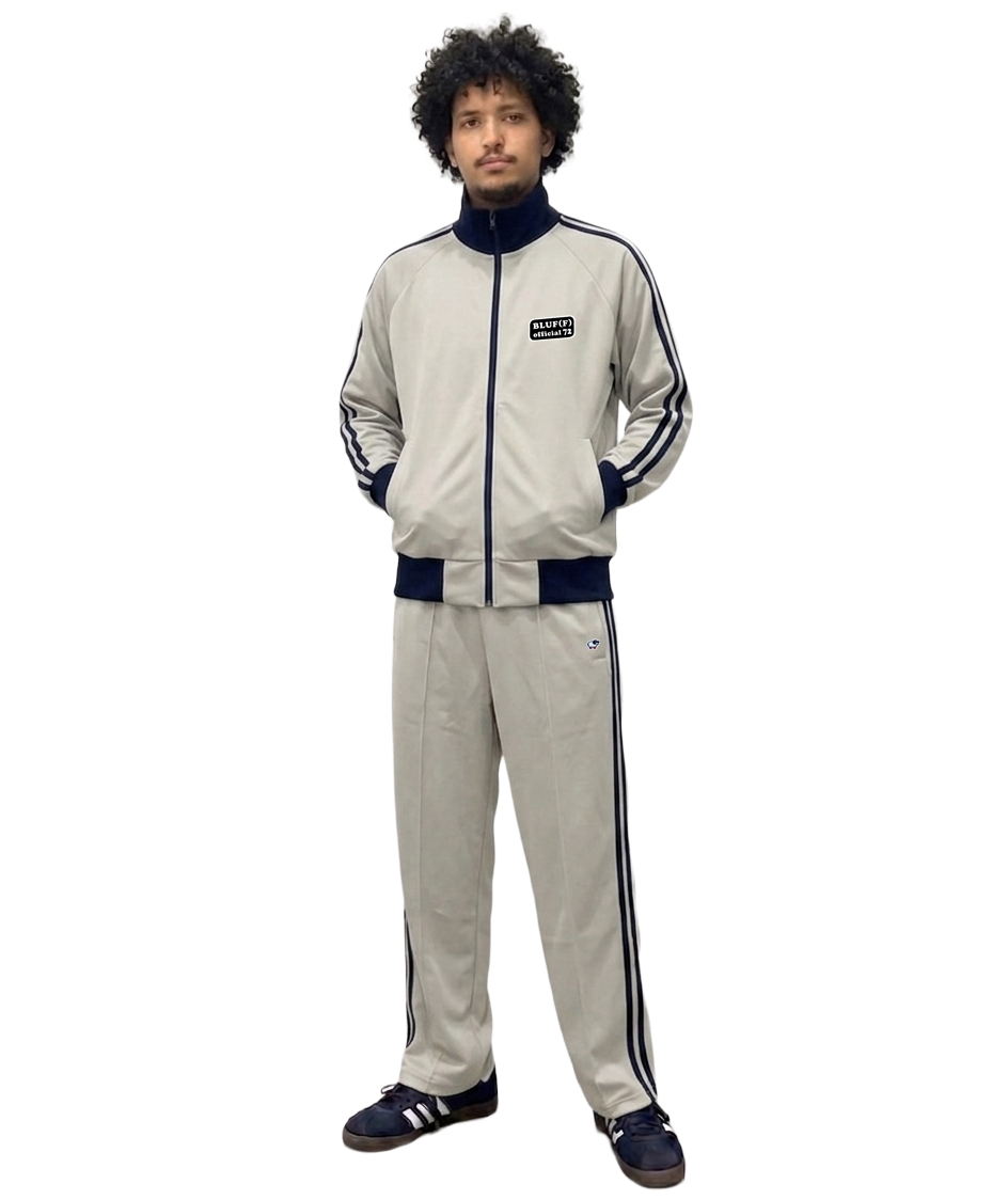 GRAY＆NAVY　72PATCH_TRACK JACKET