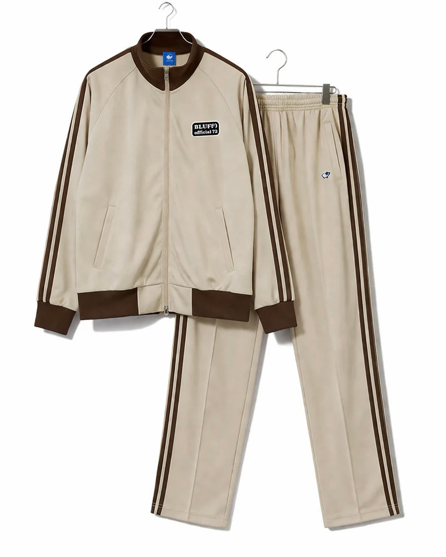 BEIGE＆BROWN　SETUP TRACK JACKET&BOTTOMS
