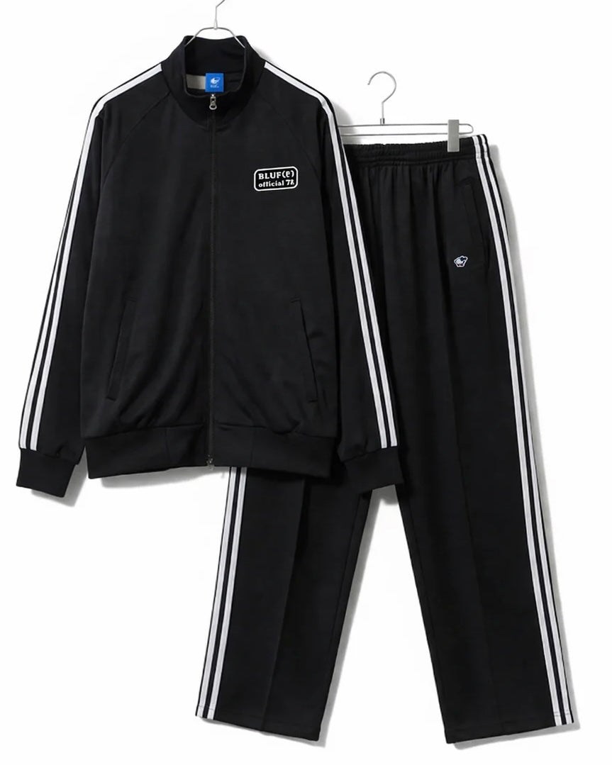 BLACK＆WHITE　SETUP TRACK JACKET&BOTTOMS