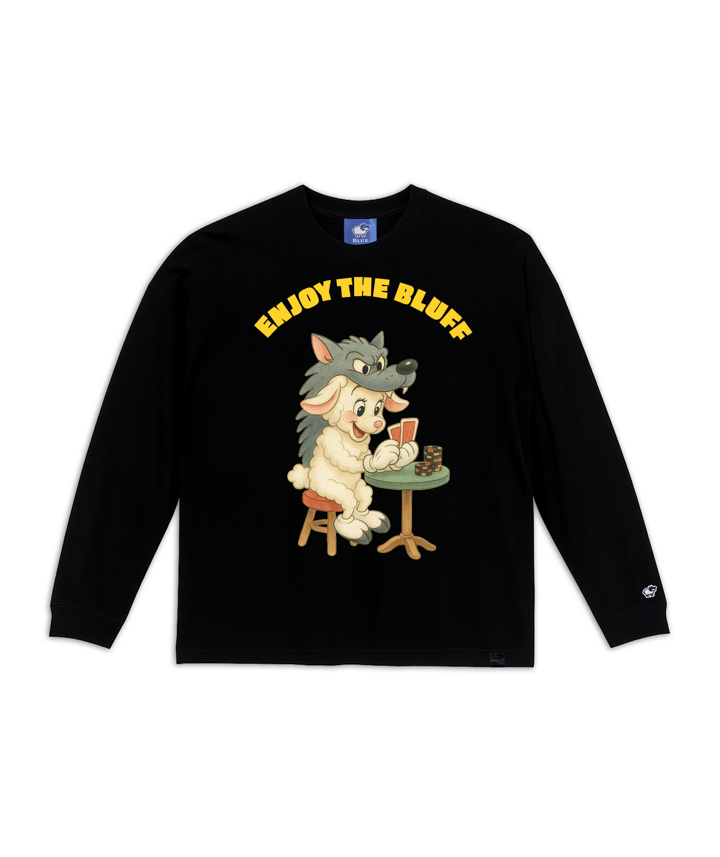 Enjoy The Bluff_LONG-SLEEVE T-SHIRT