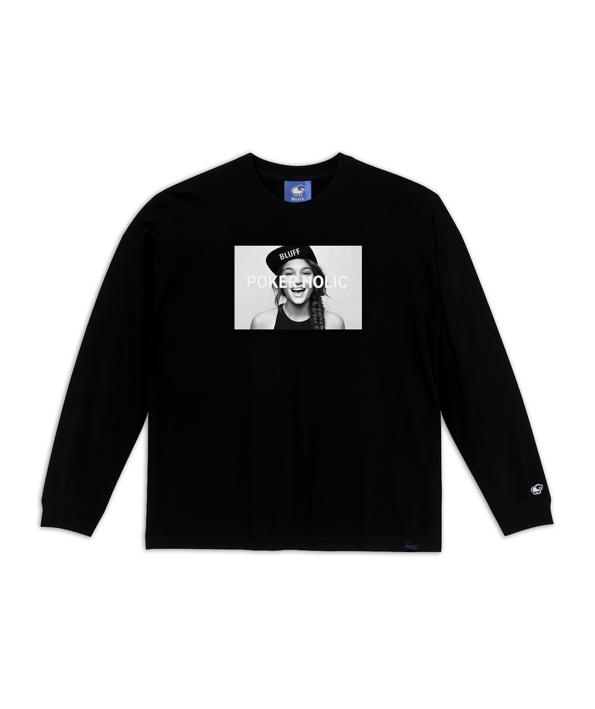 Winning Smile & Bluff PHOTO_LONG-SLEEVE T-SHIRT