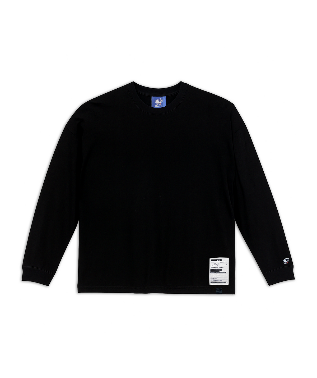 I wanna get lucky × BLUFF_LONG-SLEEVE T-SHIRT