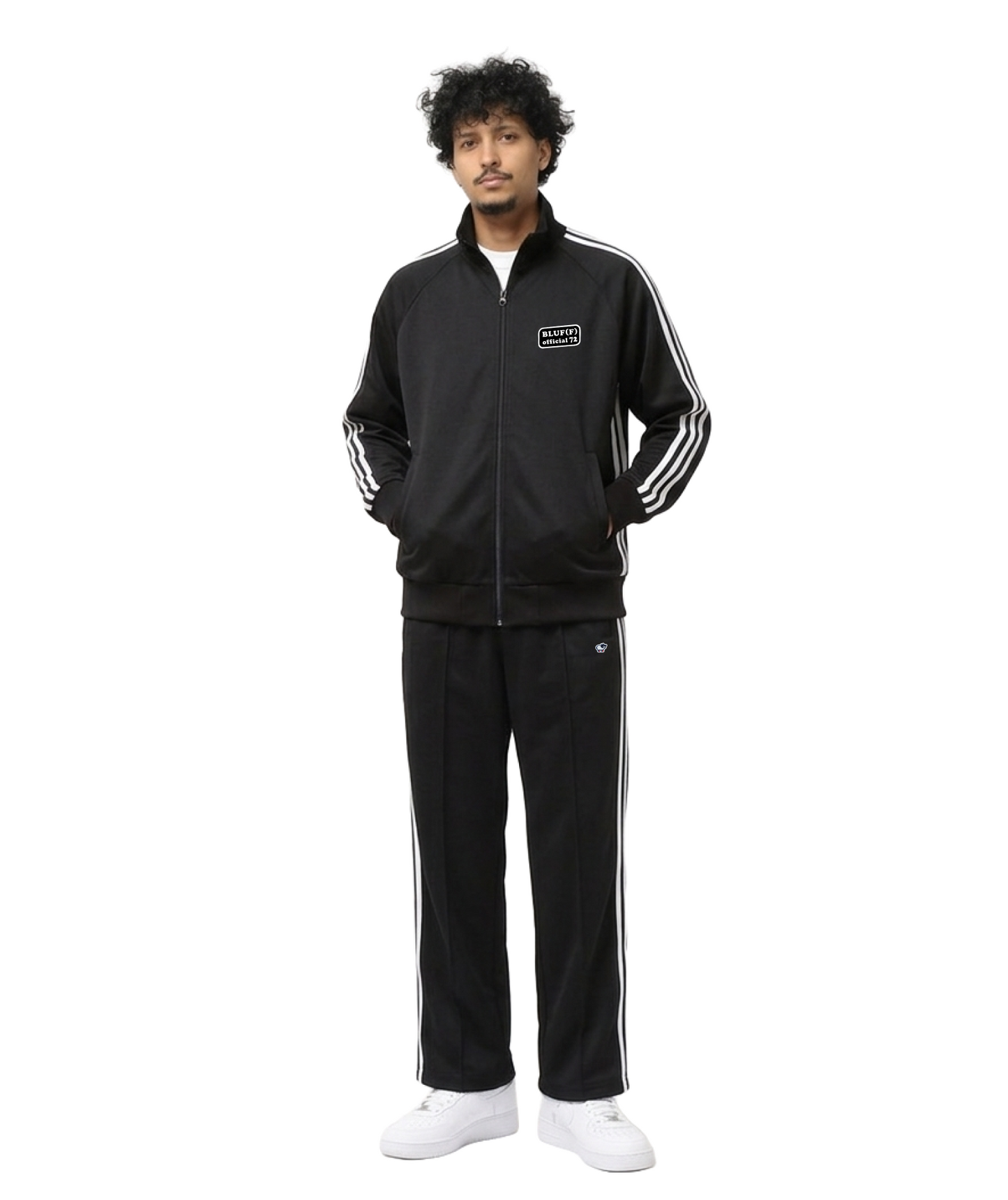 BLACK＆WHITE　SETUP TRACK JACKET&BOTTOMS