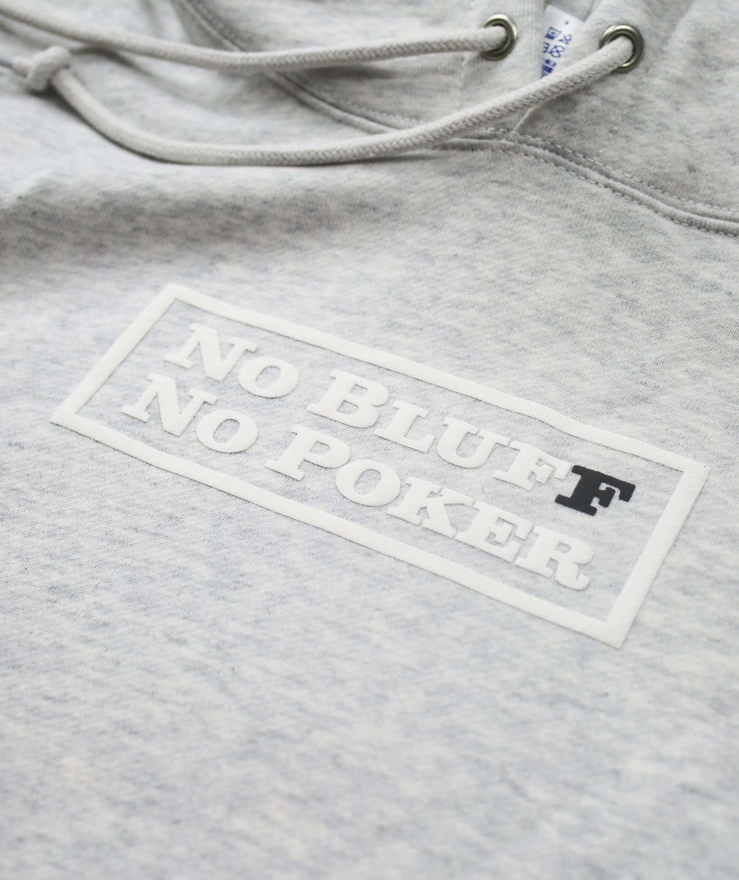 No Bluff No Poker BOX LOGO_HOODIE