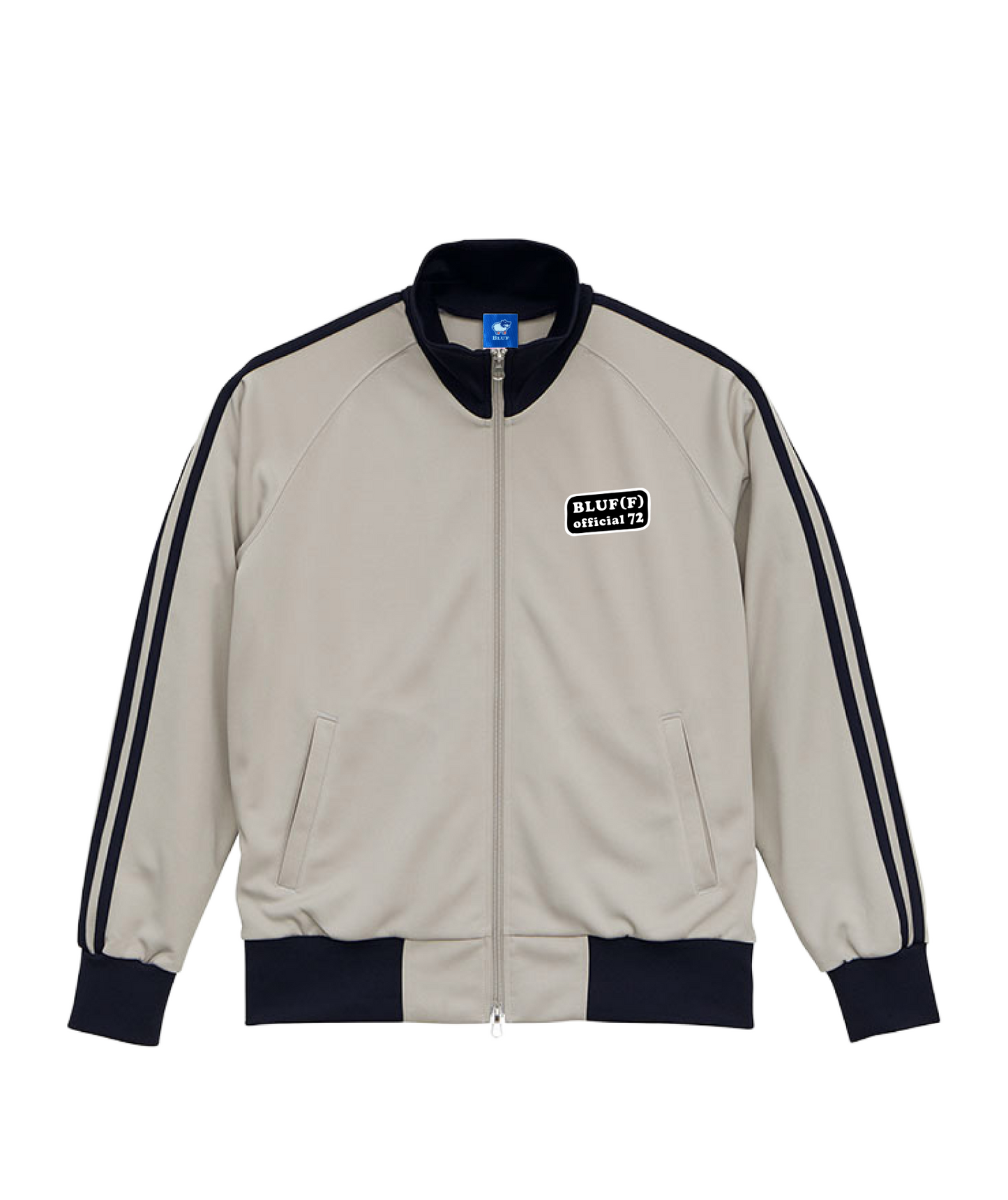 GRAY＆NAVY　72PATCH_TRACK JACKET