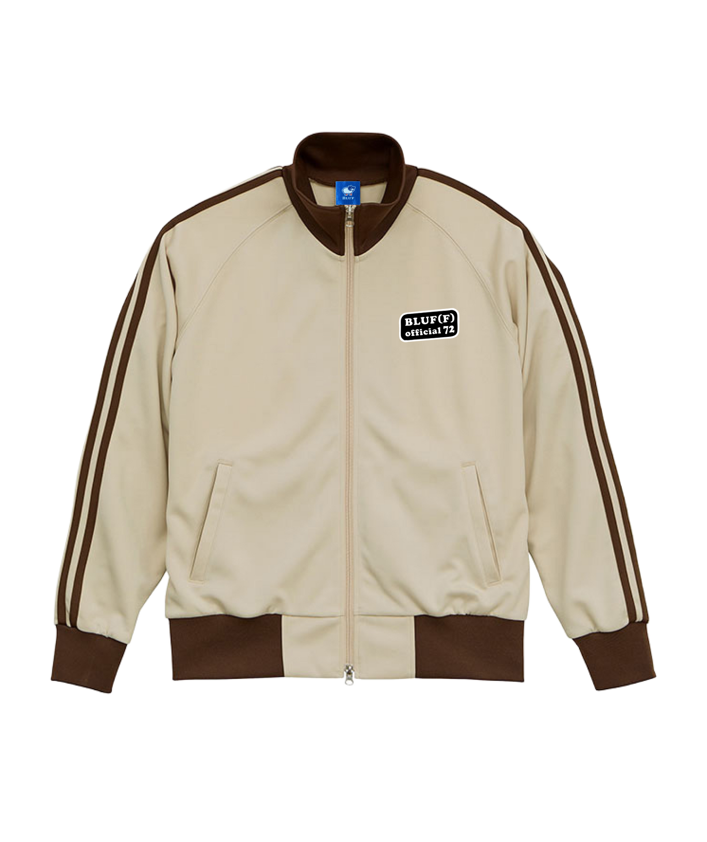 BEIGE＆BROWN　72PATCH_TRACK JACKET