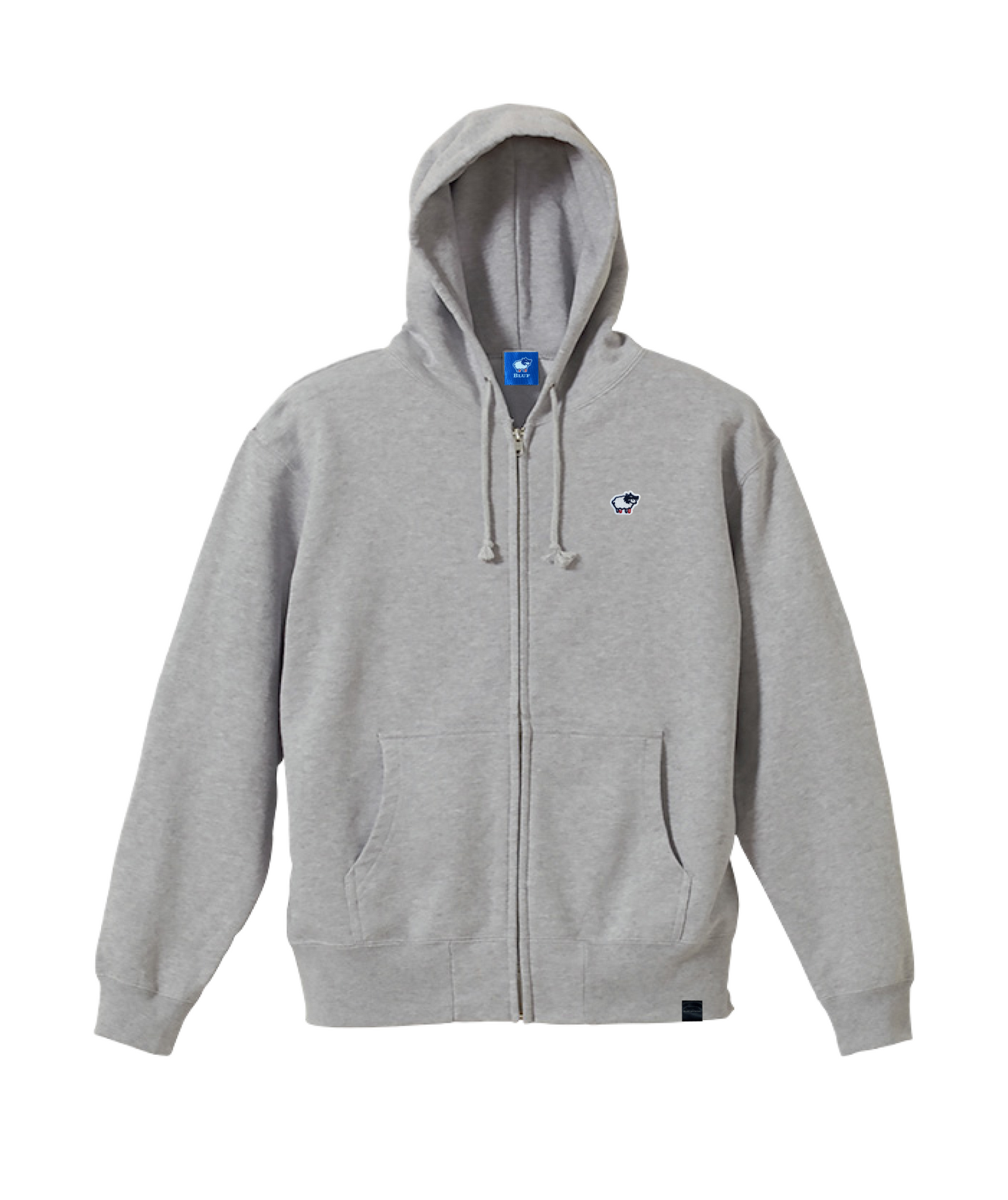 PATCH_ZIP-UP HOODIE