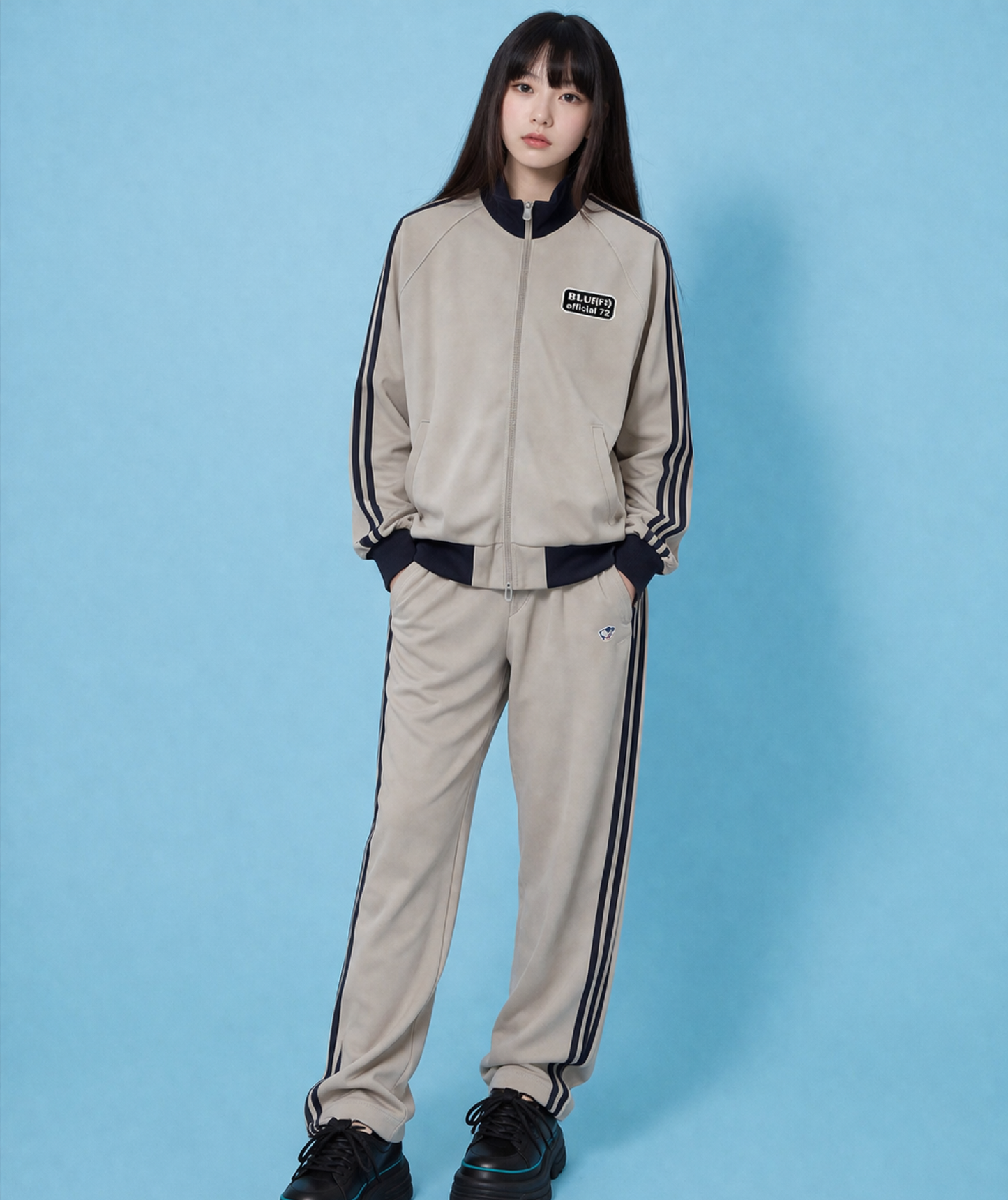 GLAY＆NAVY　SETUP TRACK JACKET&BOTTOMS