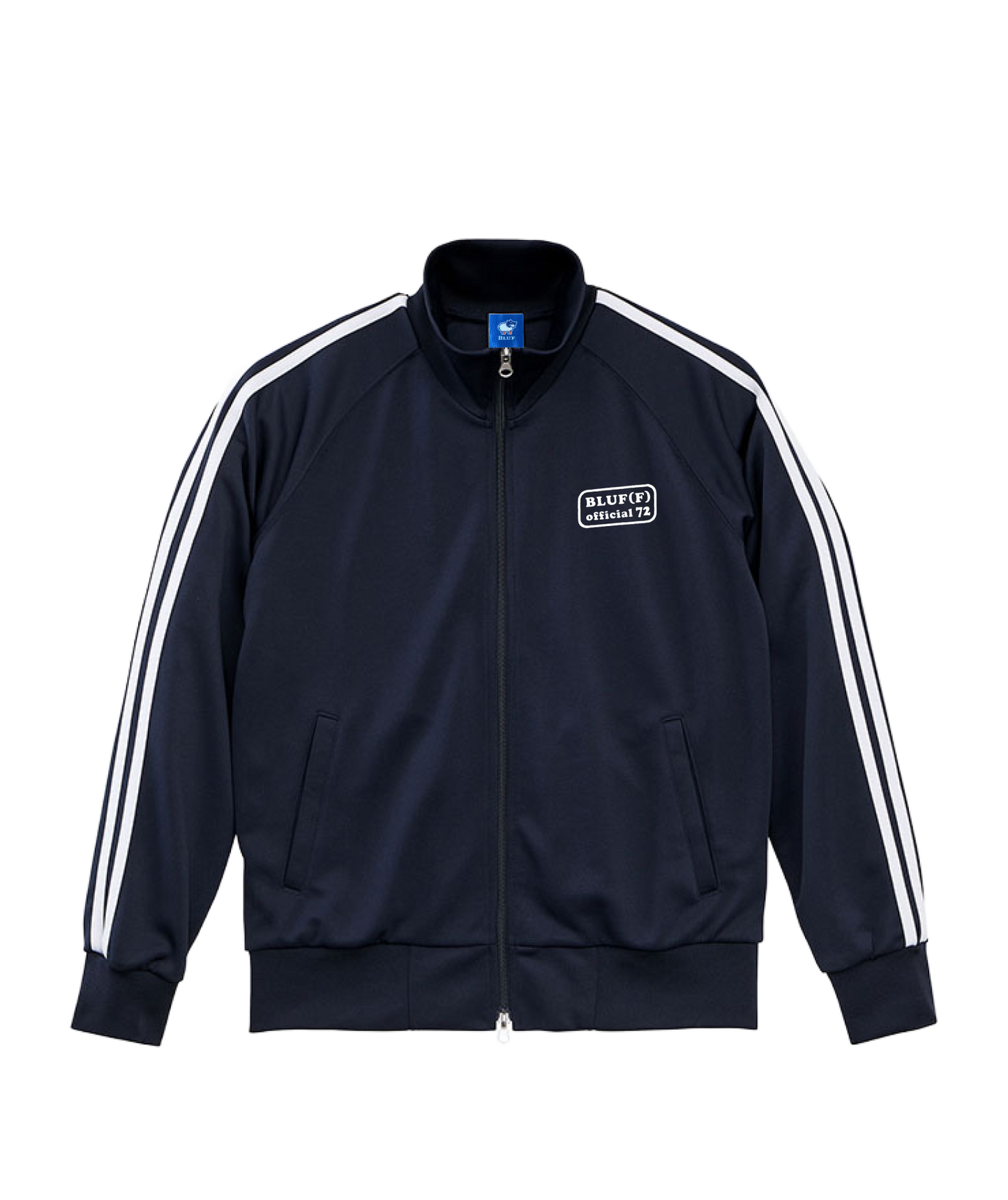 NAVY＆WHITE　SETUP TRACK JACKET&BOTTOMS