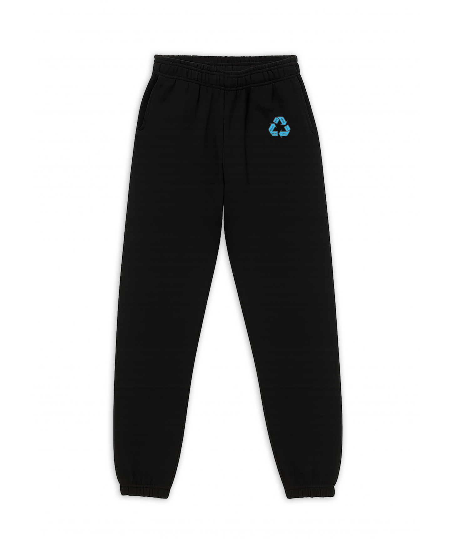 Poker CYCLE  Blue color Design_SWEATPANTS