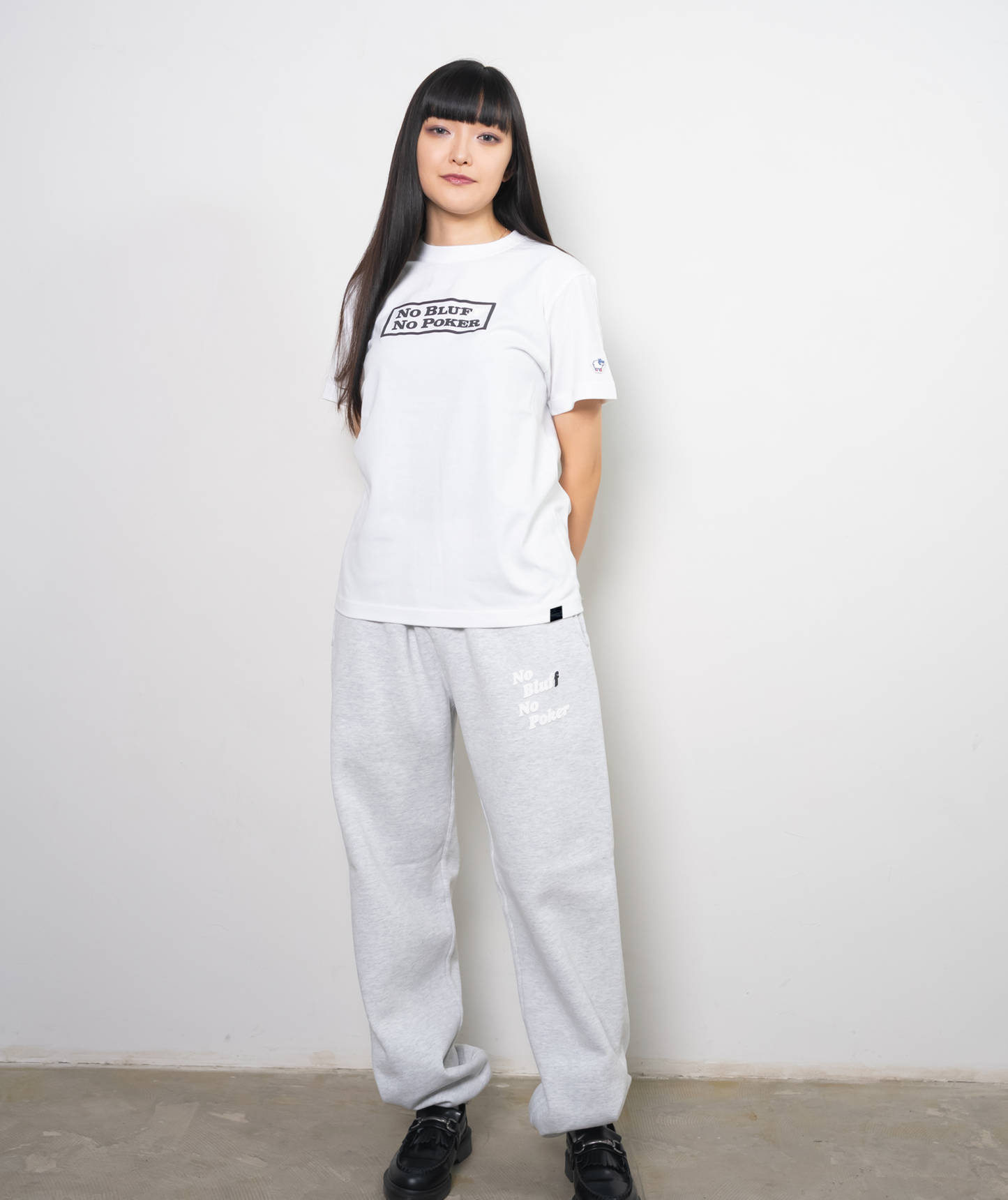 No Bluff No Poker BOX LOGO_T-SHIRT