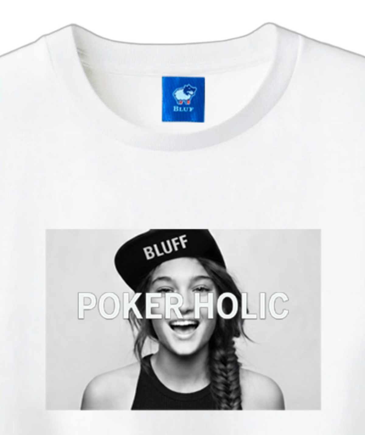 Winning Smile & Bluff  PHOTO_T-SHIRT