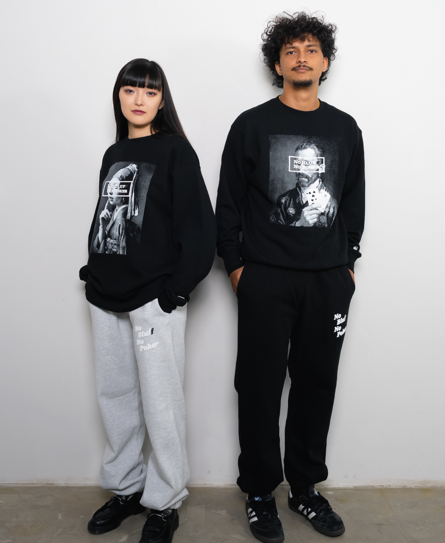 Man wearing KIMONO_SWEAT