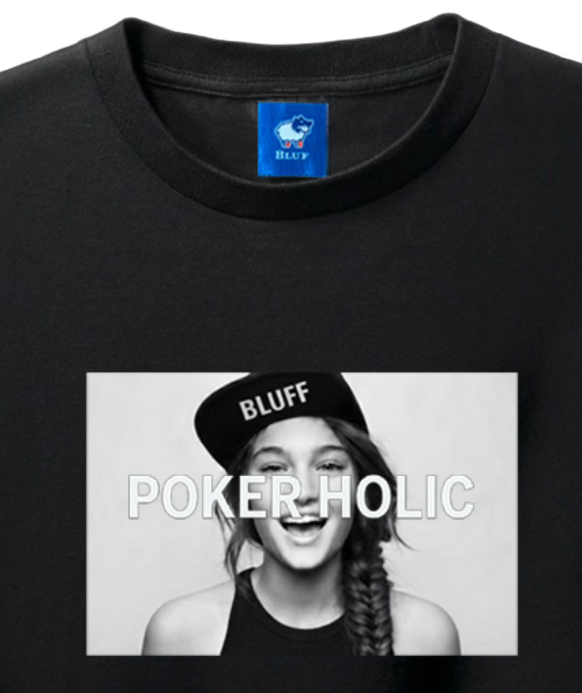 Winning Smile & Bluff  PHOTO_T-SHIRT