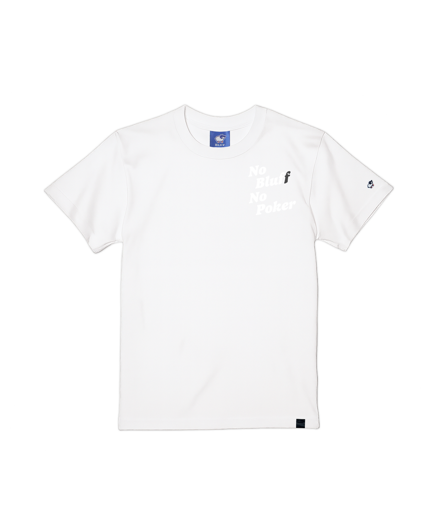 No Bluff No Poker Chest Design_T-SHIRT