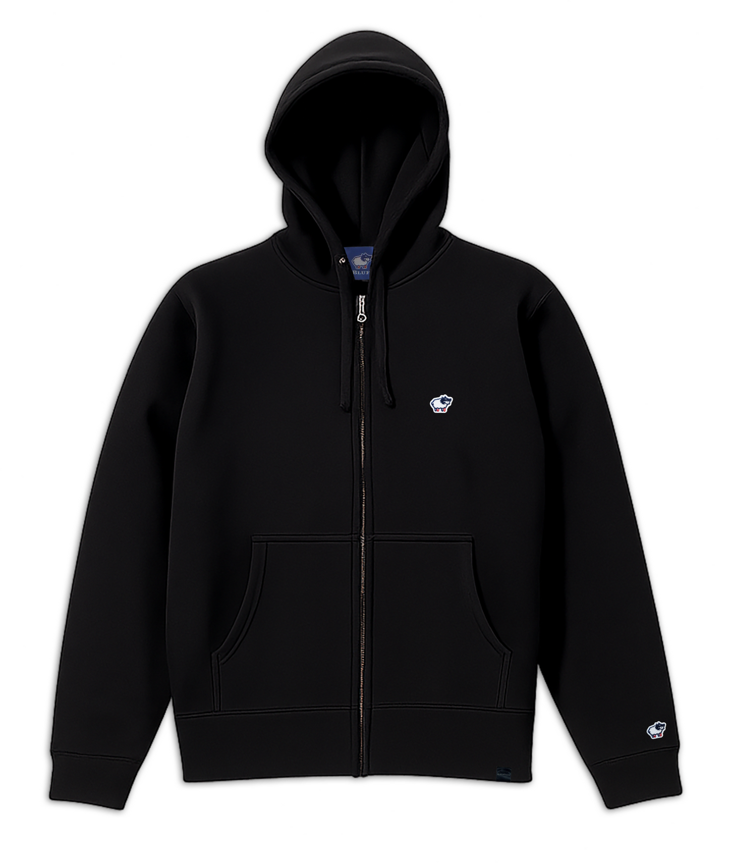 PATCH_ZIP-UP HOODIE