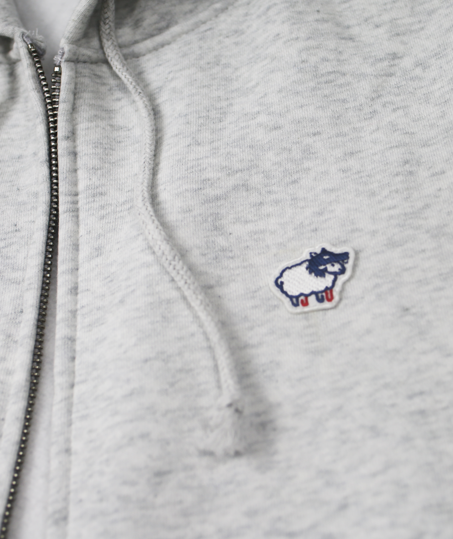 PATCH_ZIP-UP HOODIE